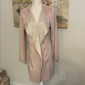 Chico's Soft Pink Trench Coat